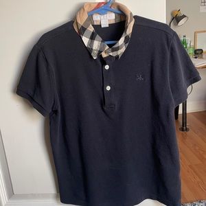 Burberry children size 10Y collar polo-shirt